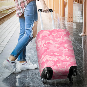 Pink Camo Camouflage Pattern Luggage Covers