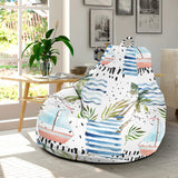 Sailboat Pattern Theme Bean Bag Cover