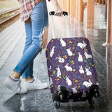 Rabbit Leaves Pattern Luggage Covers