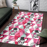 Cool Chihuahua Pink Pattern Area Rug