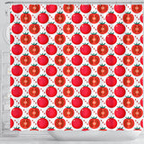 Tomato Pattern Shower Curtain Fulfilled In US