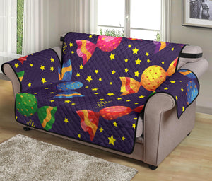 Candy Star Pattern Loveseat Couch Cover Protector