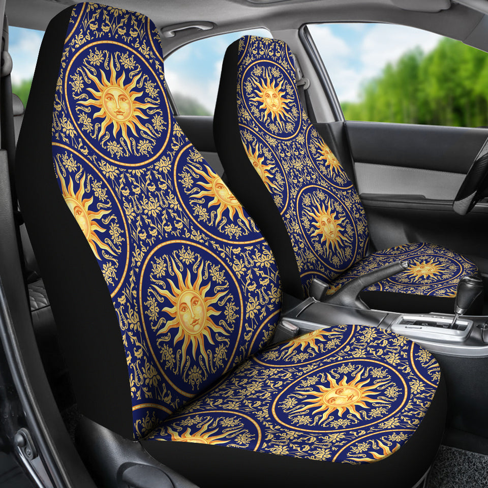 Sun Pattern Universal Fit Car Seat Covers