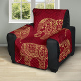 Elephant Tribal Pattern Recliner Cover Protector