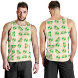 Lime Pattern Men Tank Top