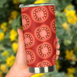 Sliced Tomato Pattern Tumbler