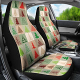 Christmas Tree Pattern Universal Fit Car Seat Covers