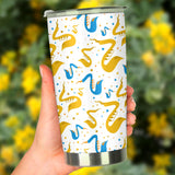 Saxophone Pattern Tumbler