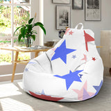 USA Star Pattern Bean Bag Cover