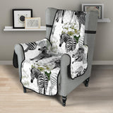 Zebra Pattern Chair Cover Protector