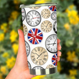 Wall Clock UK Pattern Tumbler