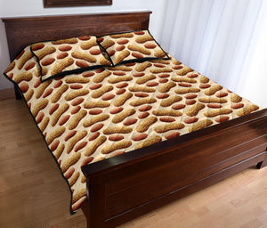 Peanut Pattern Quilt Bed Set