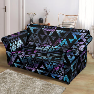 Space Galaxy Tribal Pattern Loveseat Couch Slipcover