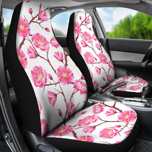 Pink Sakura Pattern Universal Fit Car Seat Covers