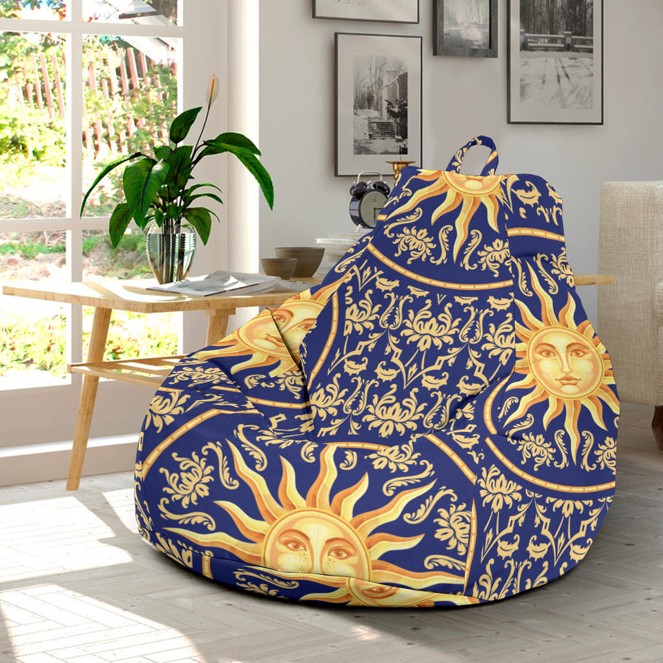 Sun Pattern Bean Bag Cover