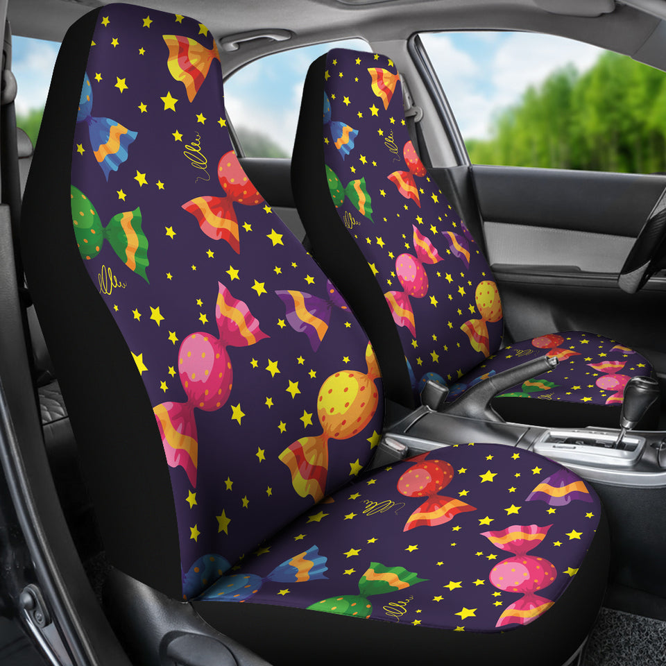 Candy Star Pattern Universal Fit Car Seat Covers