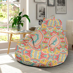 Indian Theme Pattern Bean Bag Cover