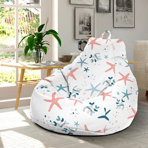 Starfish Pattern Background Bean Bag Cover