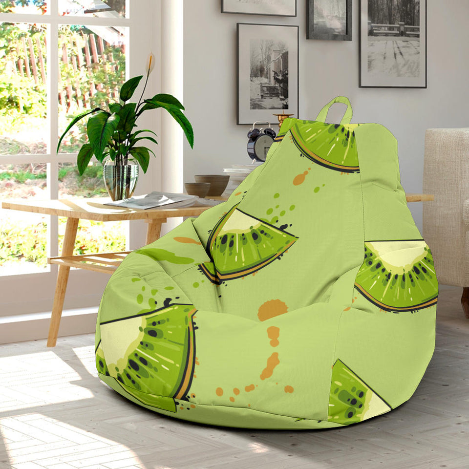 Kiwi Pattern Background Bean Bag Cover