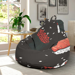 Sushi Theme Pattern Bean Bag Cover