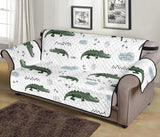 Crocodile Pattern Background Sofa Cover Protector