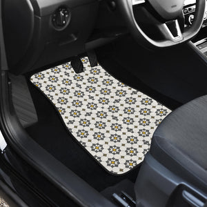 Arabic Morocco Pattern Background Front Car Mats