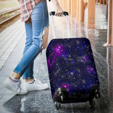 Space Galaxy Pattern Luggage Covers
