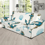 Anchor Shell Starfish Pattern Sofa Slipcover