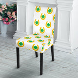Horseshoes Pattern Print Design 03 Dining Chair Slipcover
