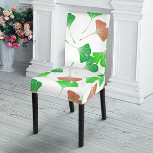 Ginkgo Pattern Dining Chair Slipcover