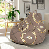 Traditional Boomerang Aboriginal Pattern Bean Bag Cover