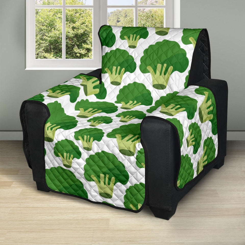 Broccoli Pattern Background Recliner Cover Protector