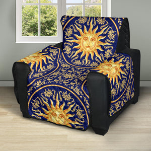 Sun Pattern Recliner Cover Protector