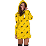 Ninja Weapon Pattern Women Hoodie Dress