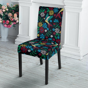 Swallow Pattern Print Design 04 Dining Chair Slipcover