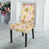 Tea pots Pattern Print Design 02 Dining Chair Slipcover