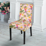 Hummingbird Pattern Print Design 03 Dining Chair Slipcover