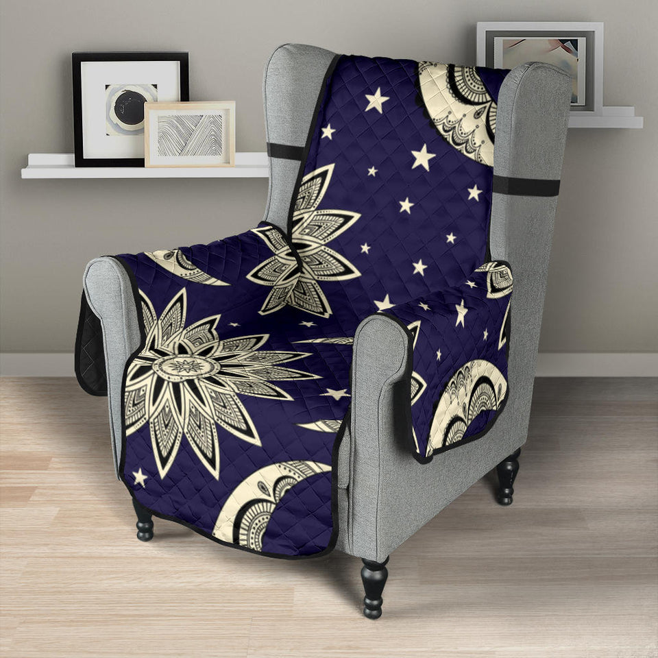 Moon Tribal Pattern Chair Cover Protector