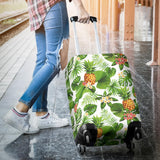 Pineapple Flower Leaves Pattern Luggage Covers