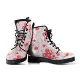 Octopus  Crab Starfish Pattern Leather Boots