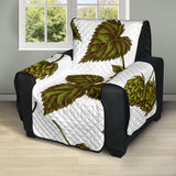 Hop Leaves Pattern Recliner Cover Protector