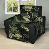 Dinosaur Camo Pattern Recliner Cover Protector