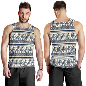 Kangaroo Aboriginal Pattern Ethnic Motifs Men Tank Top