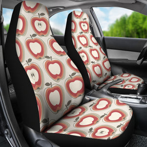 Red Apple Pattern Universal Fit Car Seat Covers