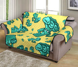 Cute Broccoli Pattern Loveseat Couch Cover Protector