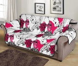 Horse Head Rose Pattern Sofa Cover Protector