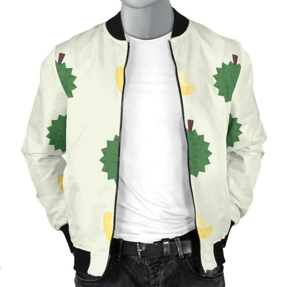 Durian Pattern Theme Men Bomber Jacket