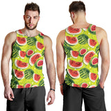 Watermelon Theme Pattern Men Tank Top