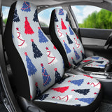 Christmas Tree Star Pattern Universal Fit Car Seat Covers