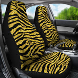 Gold Bengal Tiger Pattern Universal Fit Car Seat Covers